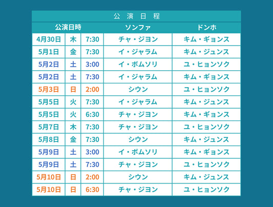 2026 韓国ミュージカル『西便制 ソピョンジェ』