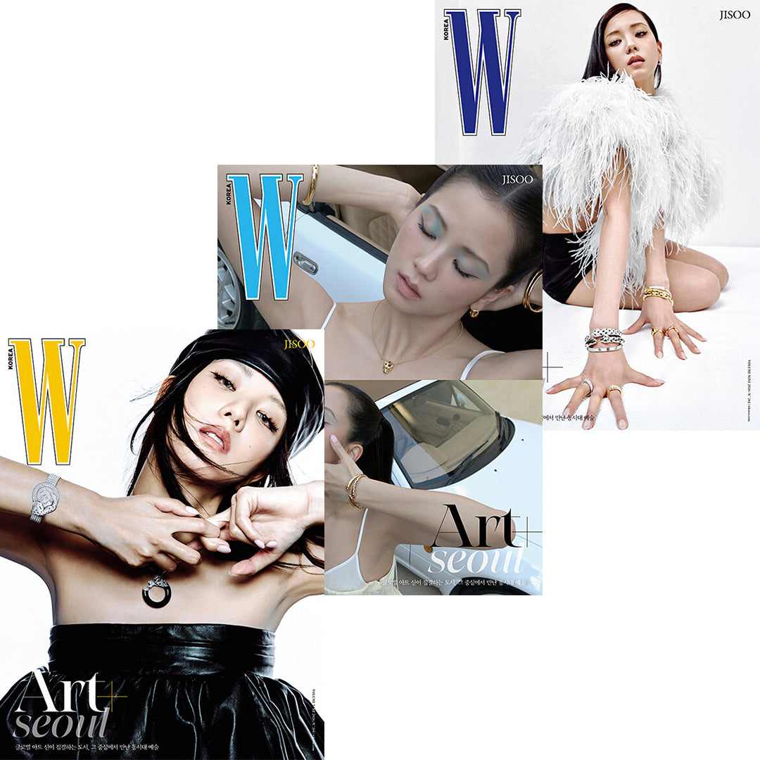 送料込/和訳付]【表紙:BLACKPINKジス】韓国雑誌｢W KOREA ダブリュー