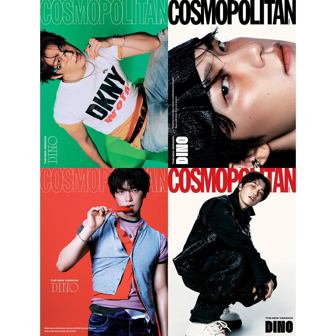 送料込/和訳付]【表紙:SEVENTEENディノ】韓国雑誌｢COSMOPOLITAN KOREA
