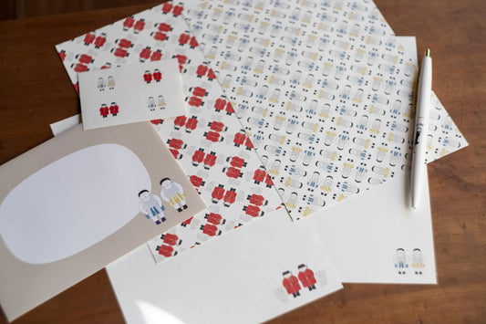 レターセット(猟師たち)