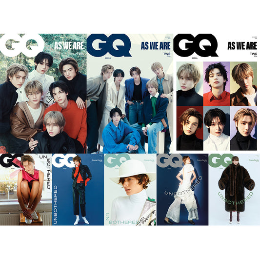 ［販売開始］韓国雑誌「GQ KOREA ジーキューコリア」2026年11月号【表紙：TWS／エマ・コリン】［和訳付／送料込］