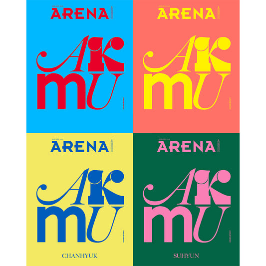 韓国雑誌「ARENA HOMME+ KOREA アリーナオムプラスコリア」2026年6月号【表紙：AKMU】（和訳付）［送料込］