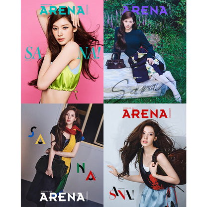 韓国雑誌「ARENA KOREA アリーナコリア」2026年10月号【表紙：TWICE サナ】［和訳付／送料込］