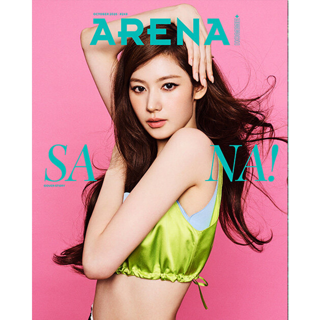 韓国雑誌「ARENA KOREA アリーナコリア」2026年10月号【表紙：TWICE サナ】［和訳付／送料込］
