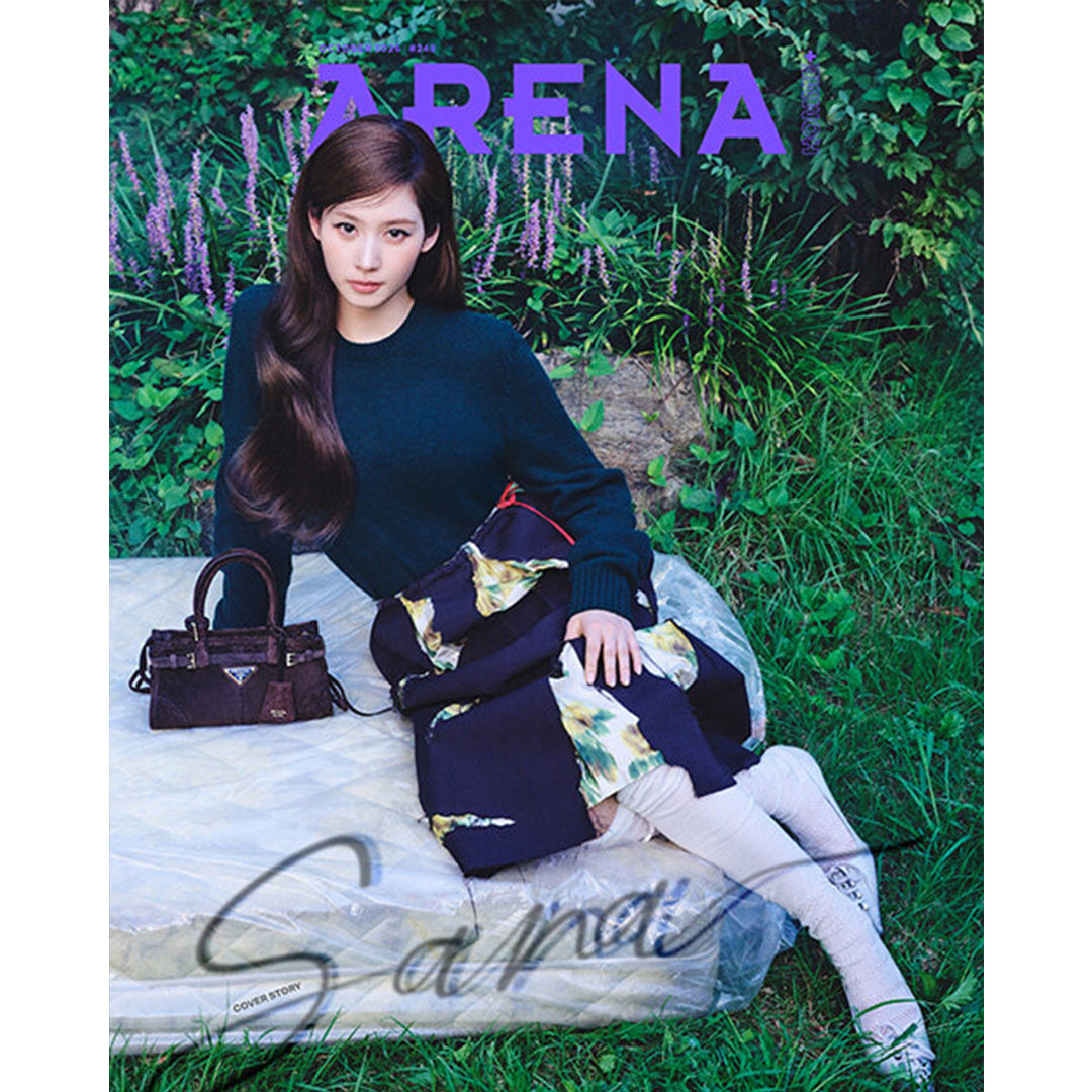韓国雑誌「ARENA KOREA アリーナコリア」2026年10月号【表紙：TWICE サナ】［和訳付／送料込］