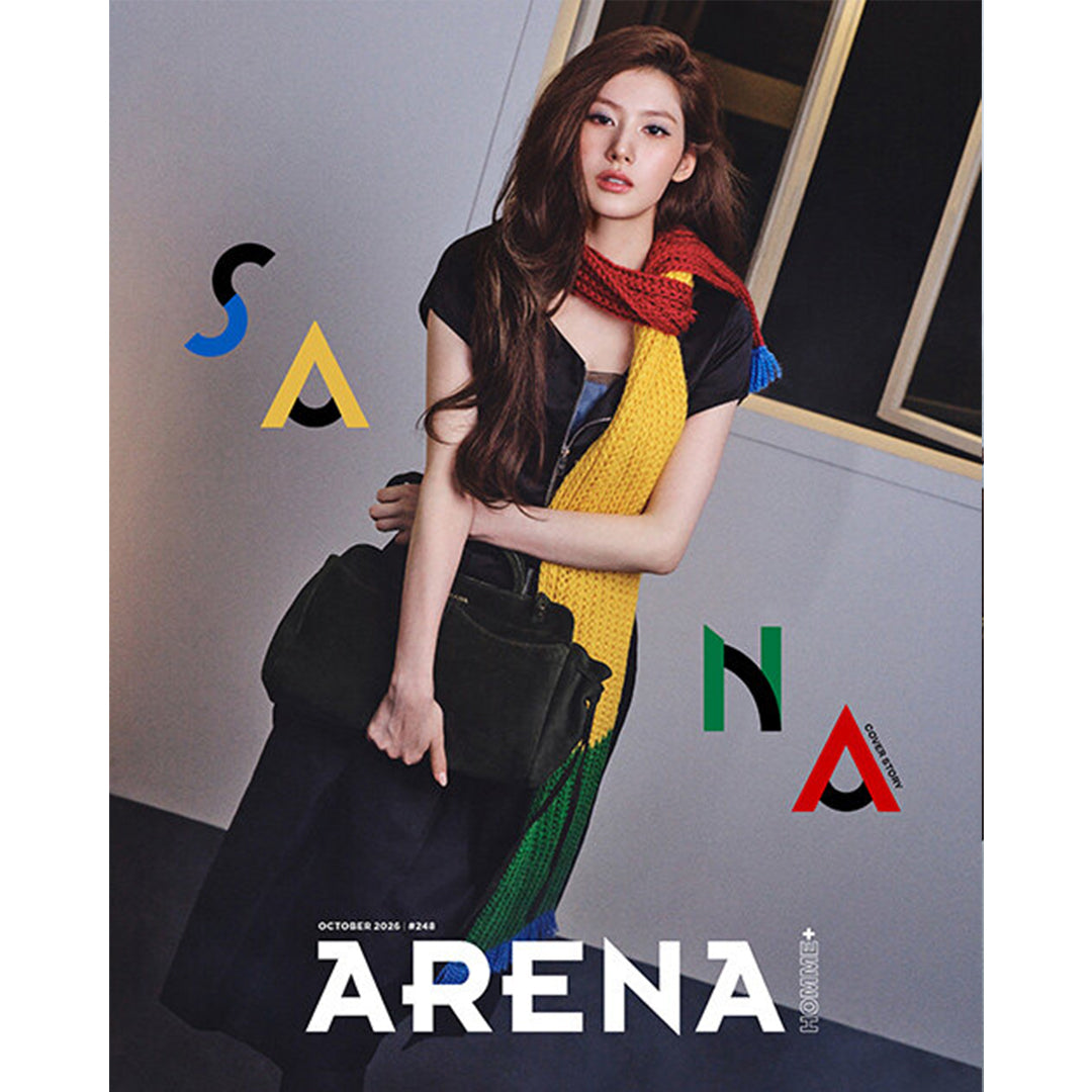 韓国雑誌「ARENA KOREA アリーナコリア」2026年10月号【表紙：TWICE サナ】［和訳付／送料込］