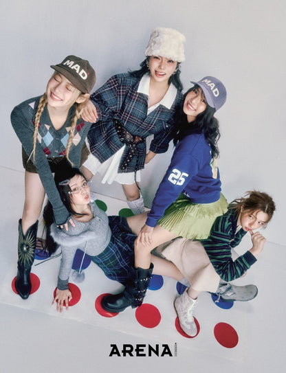 韓国雑誌「ARENA HOMME+ KOREA アリーナオムプラスコリア」2025年12月号【表紙：パク・ボゴム】（和訳付）［送料込］