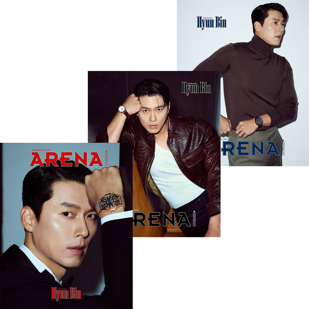 送料込/和訳付]【表紙：ヒョンビン】韓国雑誌「ARENA HOMME+ KOREA