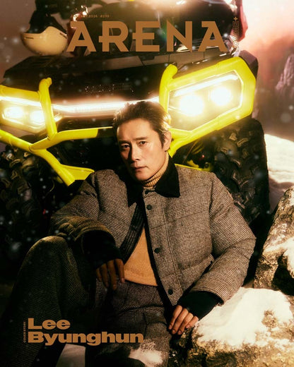 韓国雑誌「ARENA HOMME+ KOREA アリーナオムプラスコリア」2026年1月号【表紙：イ・ビョンホン】（和訳付）［送料込］