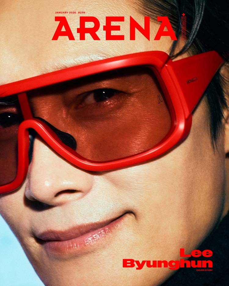 韓国雑誌「ARENA HOMME+ KOREA アリーナオムプラスコリア」2026年1月号【表紙：イ・ビョンホン】（和訳付）［送料込］