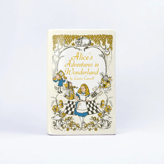 『不思議の国のアリス』陶磁器花瓶（Ver.2）［送料込］