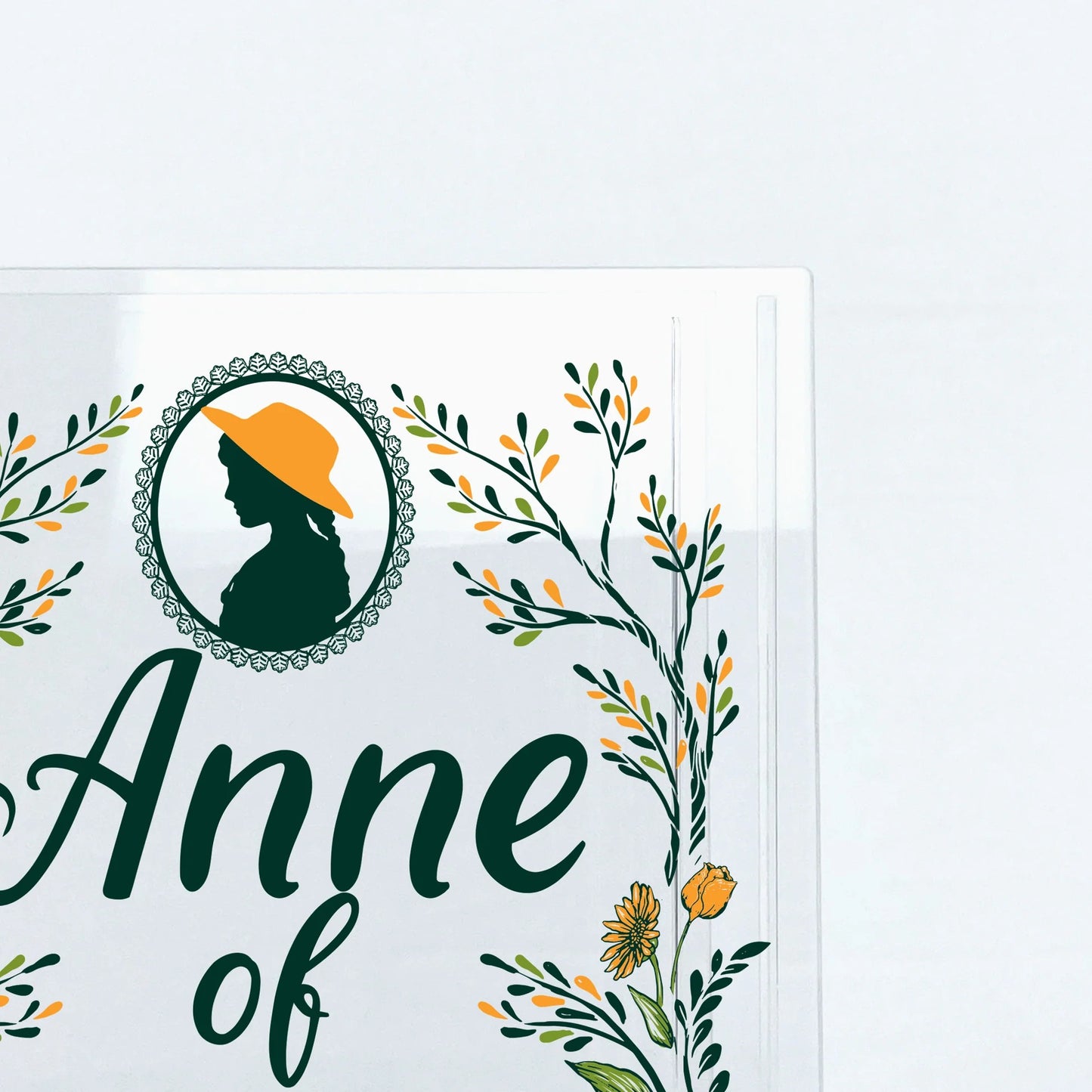 『赤毛のアン』アクリル花瓶（カラー／グリーン）［送料込］