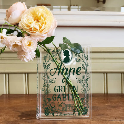『赤毛のアン』アクリル花瓶（カラー／グリーン）［送料込］