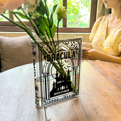 『ドラキュラ』アクリル花瓶（カラー／ブラック）［送料込］