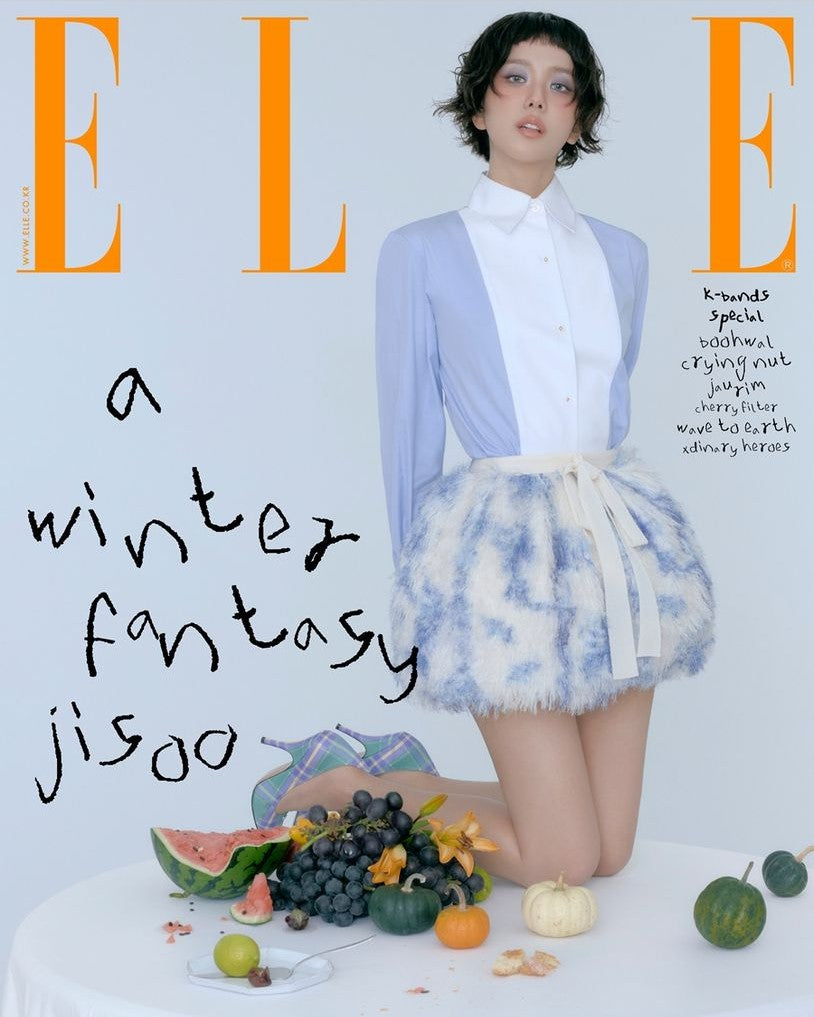 韓国雑誌「ELLE エル」2025年12月号【表紙：BLACKPINK ジス】（和訳付）［送料込］