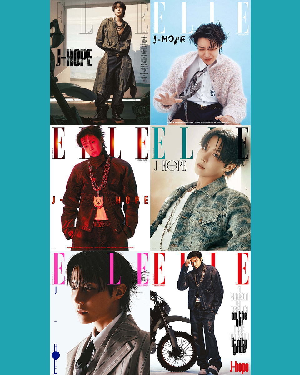 韓国雑誌「ELLE SPECIAL EDITION エルスペシャルエディション」2025年12月号【表紙：BTS J-HOPE】（和訳付）