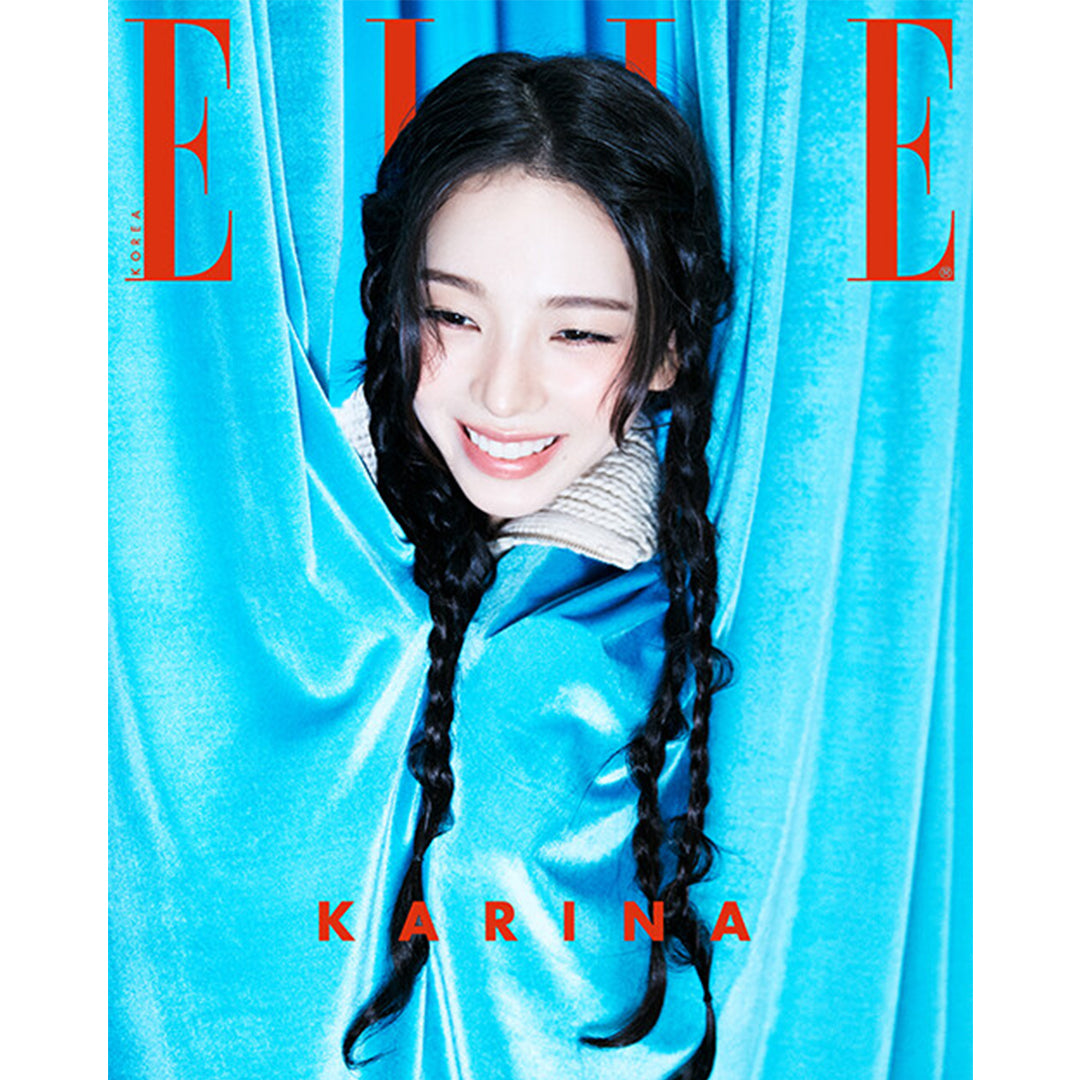 韓国雑誌「ELLE KOREA エルコリア」2026年9月号【表紙：aespa カリナ】［和訳付／送料込］