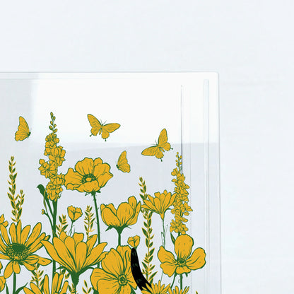 『フローラル・キャット』アクリル花瓶［送料込］