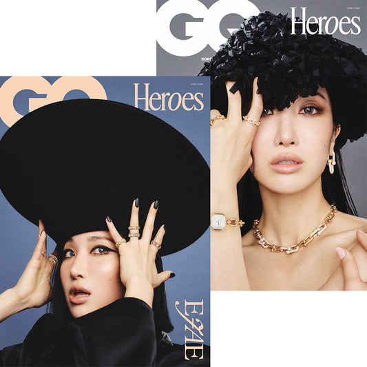 韓国雑誌「GQ KOREA ジーキューコリア」2026年6月号【表紙：EJAE】（和訳付）［送料込］