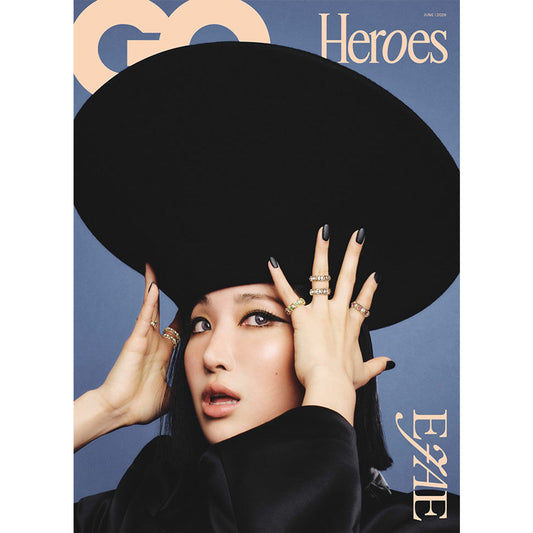 韓国雑誌「GQ KOREA ジーキューコリア」2026年6月号【表紙：EJAE】（和訳付）［送料込］