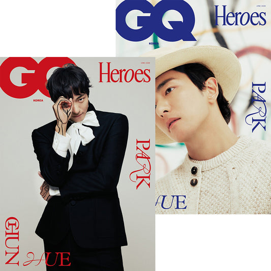 韓国雑誌「GQ KOREA ジーキューコリア」2026年6月号【表紙：脚本家 パク・チョンヒュ】（和訳付）［送料込］