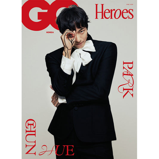韓国雑誌「GQ KOREA ジーキューコリア」2026年6月号【表紙：脚本家 パク・チョンヒュ】（和訳付）［送料込］