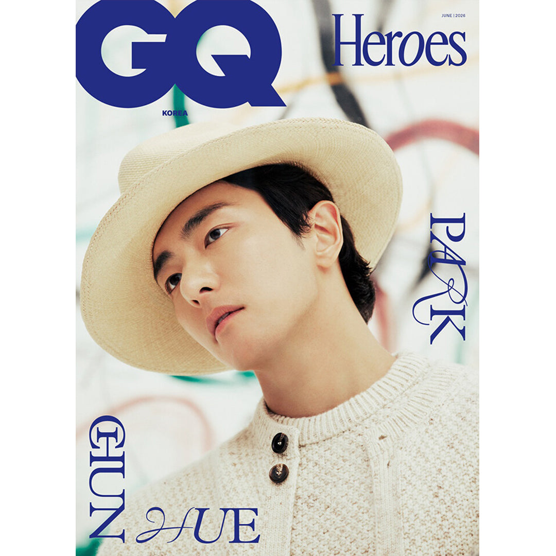 韓国雑誌「GQ KOREA ジーキューコリア」2026年6月号【表紙：脚本家 パク・チョンヒュ】［和訳付／送料込］