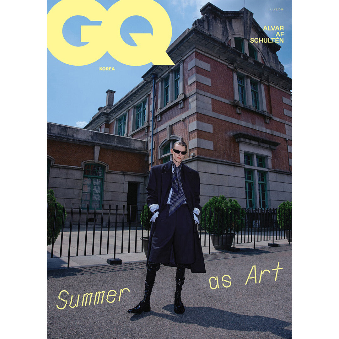 韓国雑誌「GQ KOREA ジーキューコリア」2026年7月号（和訳付）［送料込］