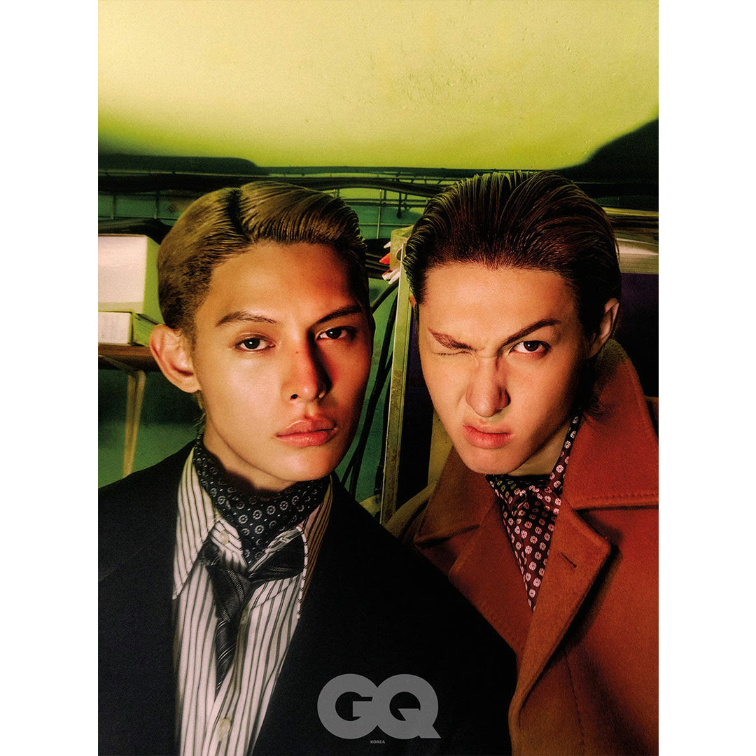 送料込/和訳付]【表紙:ビョン・ウソク】韓国雑誌｢GQ KOREA ジーキュー