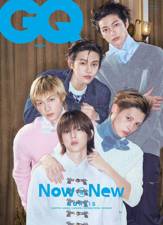 韓国雑誌「GQ KOREA ジーキューコリア」2026年1月号【表紙：CORTIS】（和訳付）［送料込］