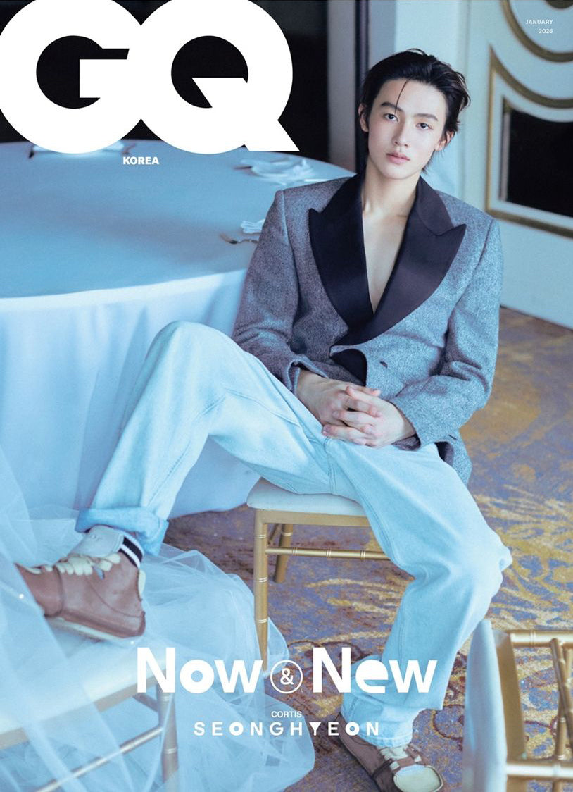 韓国雑誌「GQ KOREA ジーキューコリア」2026年1月号【表紙：CORTIS】（和訳付）［送料込］