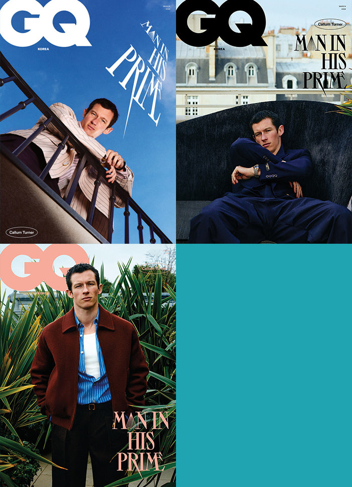 韓国雑誌「GQ KOREA ジーキューコリア」2026年3月号【表紙：カラム・ターナー】（和訳付）［送料込］