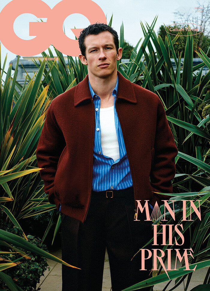 韓国雑誌「GQ KOREA ジーキューコリア」2026年3月号【表紙：カラム・ターナー】（和訳付）［送料込］