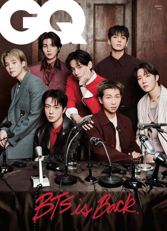 韓国雑誌「GQ KOREA ジーキューコリア」2026年3月号【表紙：BTS】（和訳付）［送料込］