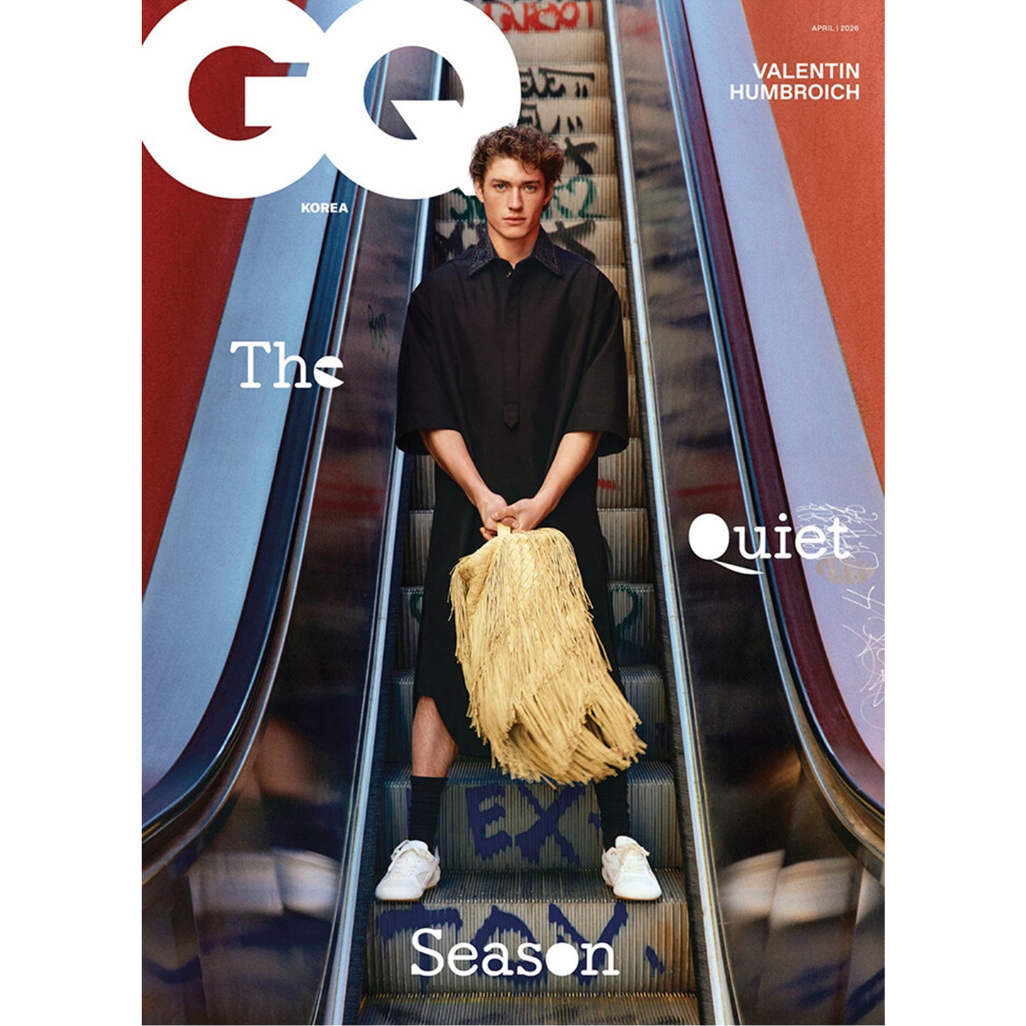 韓国雑誌「GQ KOREA ジーキューコリア」2026年4月号（和訳付）［送料込］