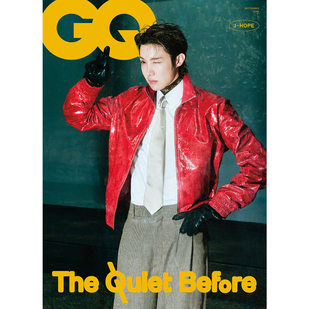 韓国雑誌「GQ KOREA ジーキューコリア」2026年9月号【表紙：BTS J-HOPE】［和訳付/送料込］
