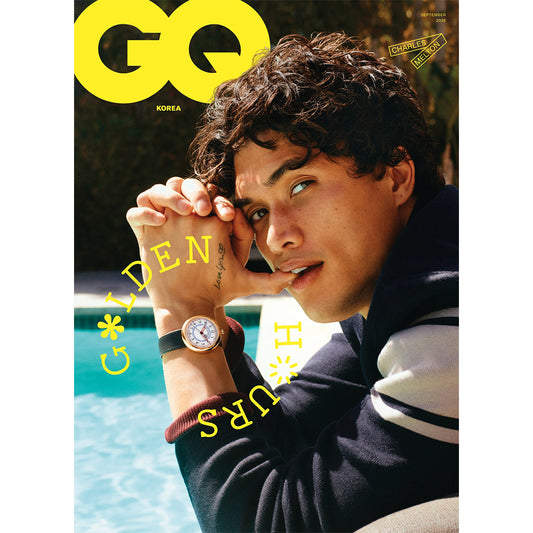 韓国雑誌「GQ KOREA ジーキューコリア」2026年9月号【表紙：チャールズ・メルトン】［和訳付／送料込］