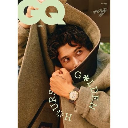 韓国雑誌「GQ KOREA ジーキューコリア」2026年9月号【表紙：チャールズ・メルトン】［和訳付／送料込］