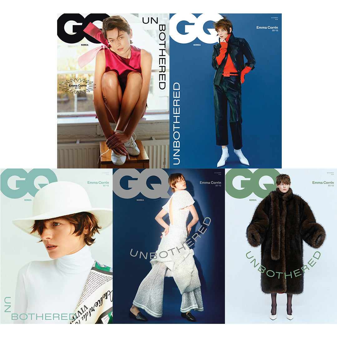 韓国雑誌「GQ KOREA ジーキューコリア」2026年11月号【表紙：TWS／エマ・コリン】［和訳付／送料込］
