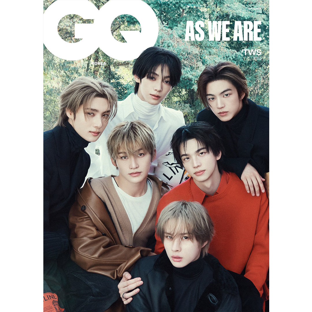 韓国雑誌「GQ KOREA ジーキューコリア」2026年11月号【表紙：TWS／エマ・コリン】［和訳付／送料込］