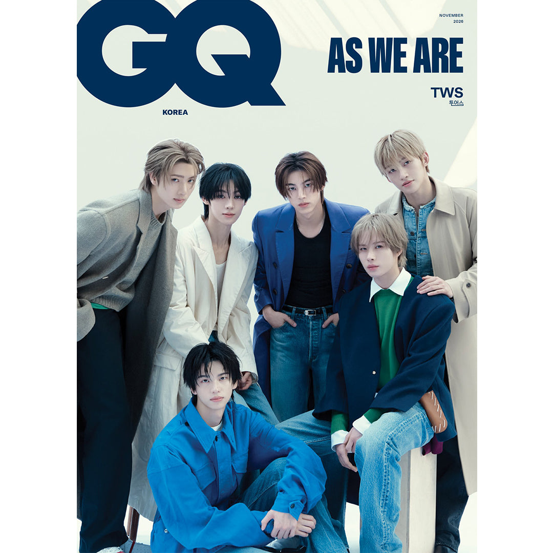 韓国雑誌「GQ KOREA ジーキューコリア」2026年11月号【表紙：TWS／エマ・コリン】［和訳付／送料込］