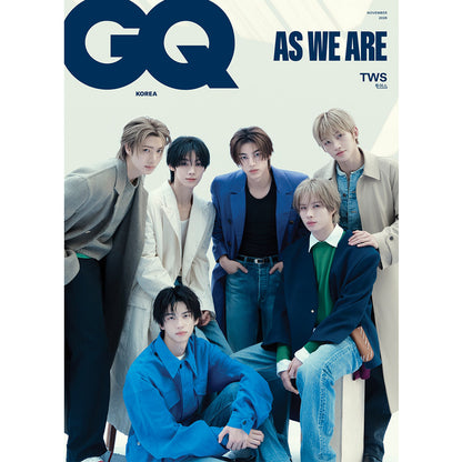 韓国雑誌「GQ KOREA ジーキューコリア」2026年11月号【表紙：TWS／エマ・コリン】［和訳付／送料込］