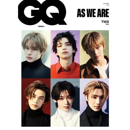 韓国雑誌「GQ KOREA ジーキューコリア」2026年11月号【表紙：TWS／エマ・コリン】［和訳付／送料込］