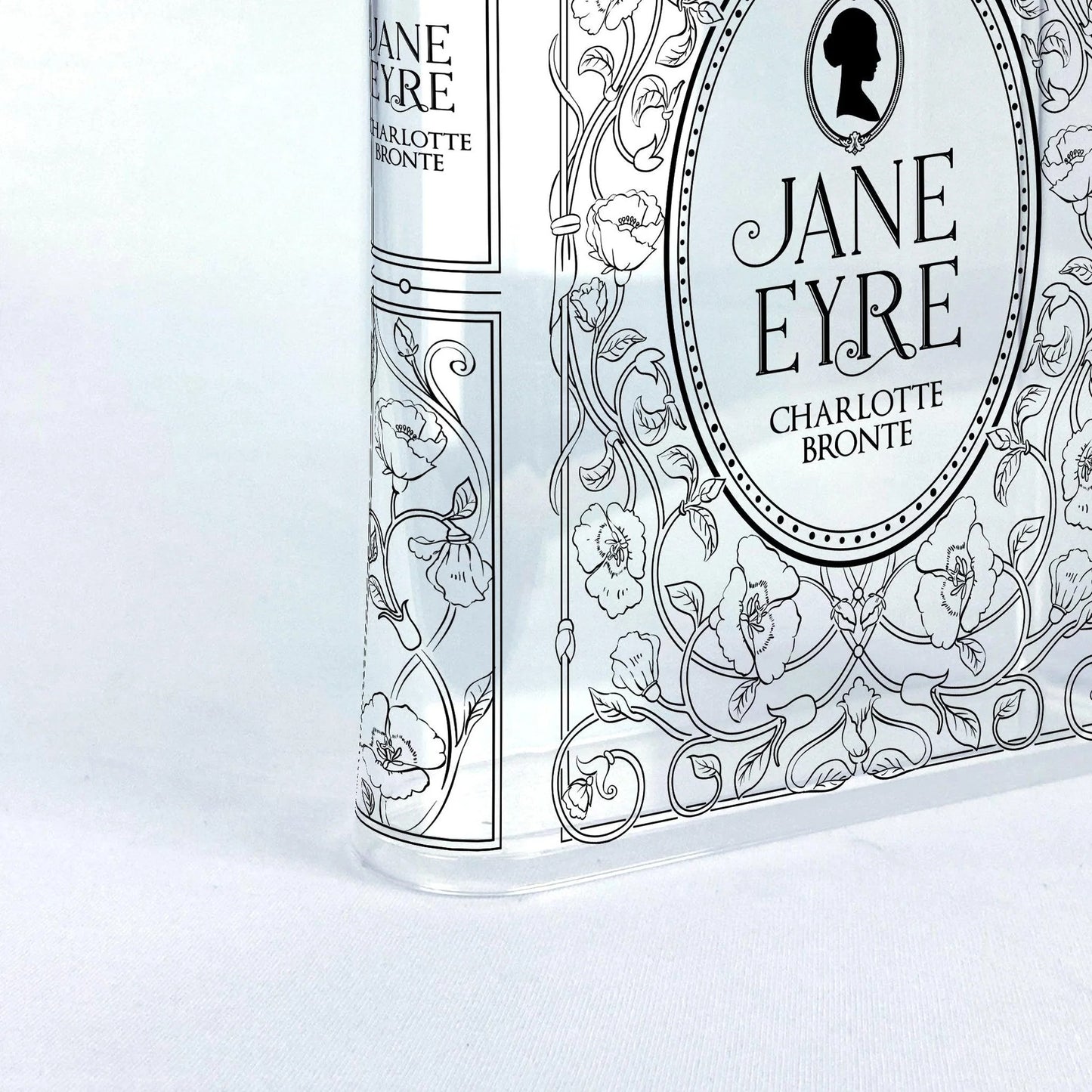 『ジェーン・エア』アクリル花瓶（カラー／ブラック）［送料込］