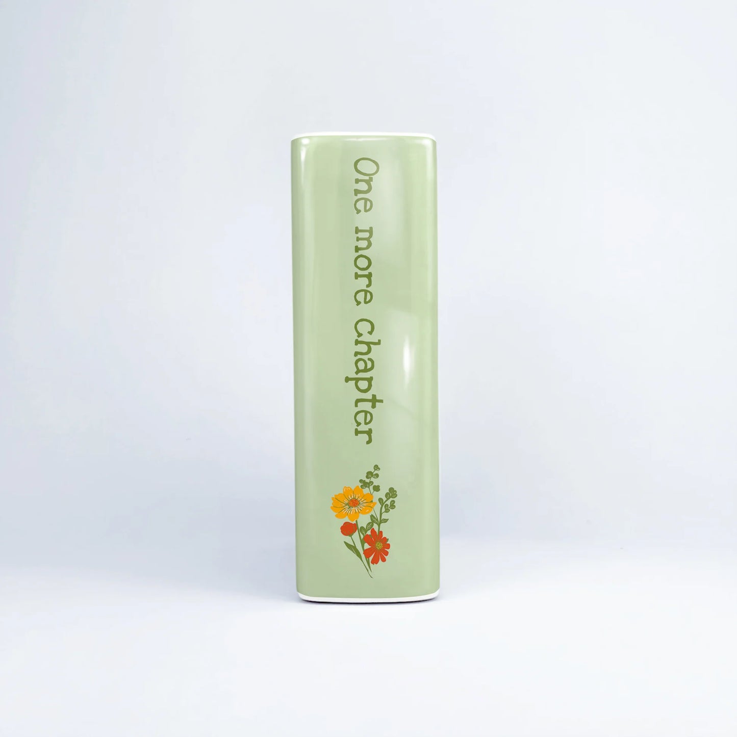 『あともう1章だけ』セラミック花瓶［送料込］