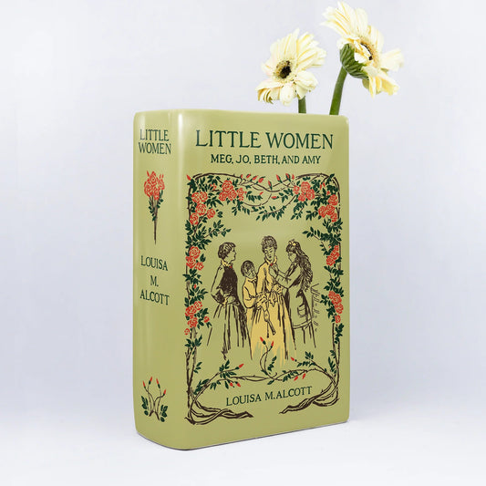 『若草物語』陶磁器花瓶［送料込］