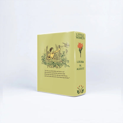 『若草物語』陶磁器花瓶［送料込］