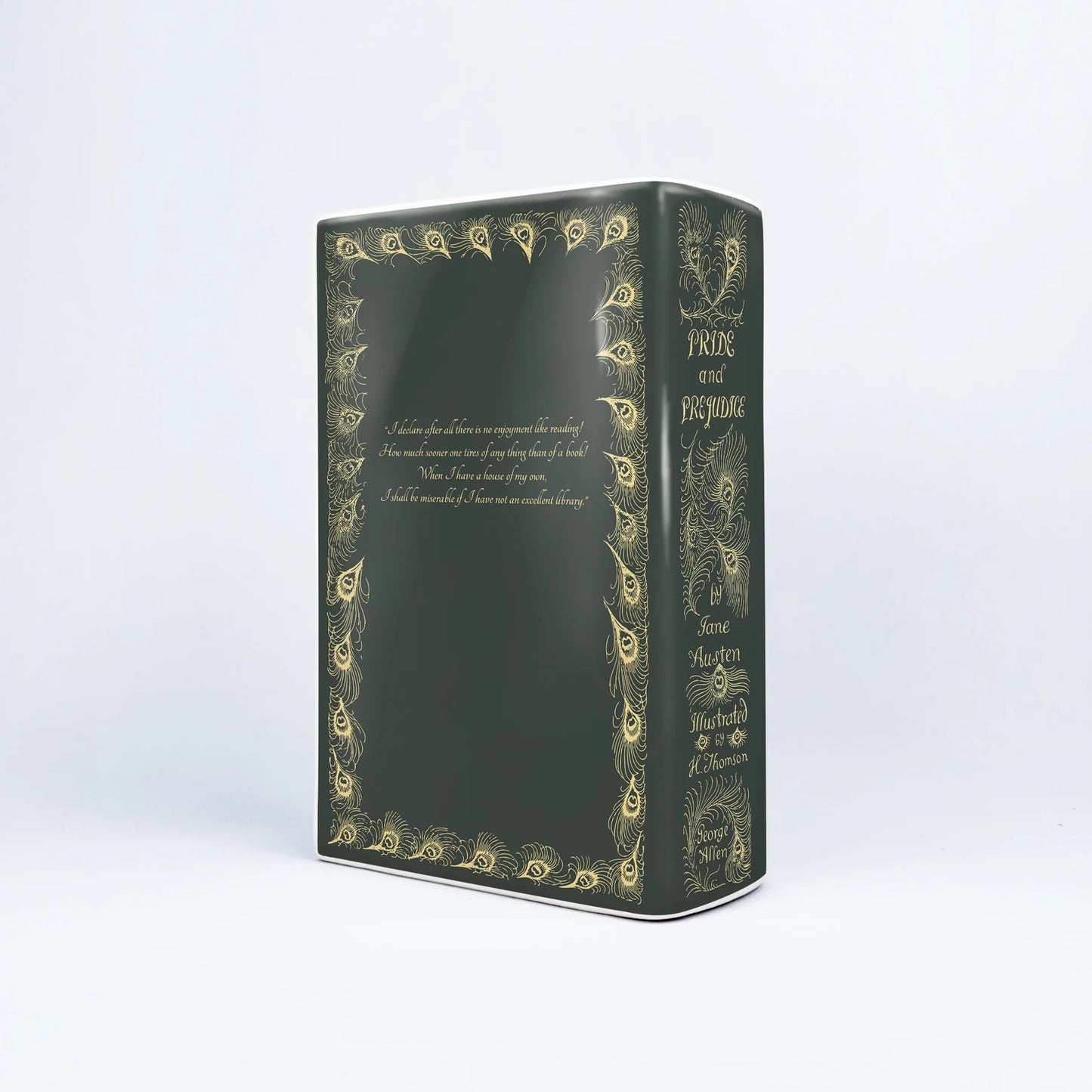 『高慢と偏見』陶磁器花瓶（Ver.1／Ver.2）［送料込］