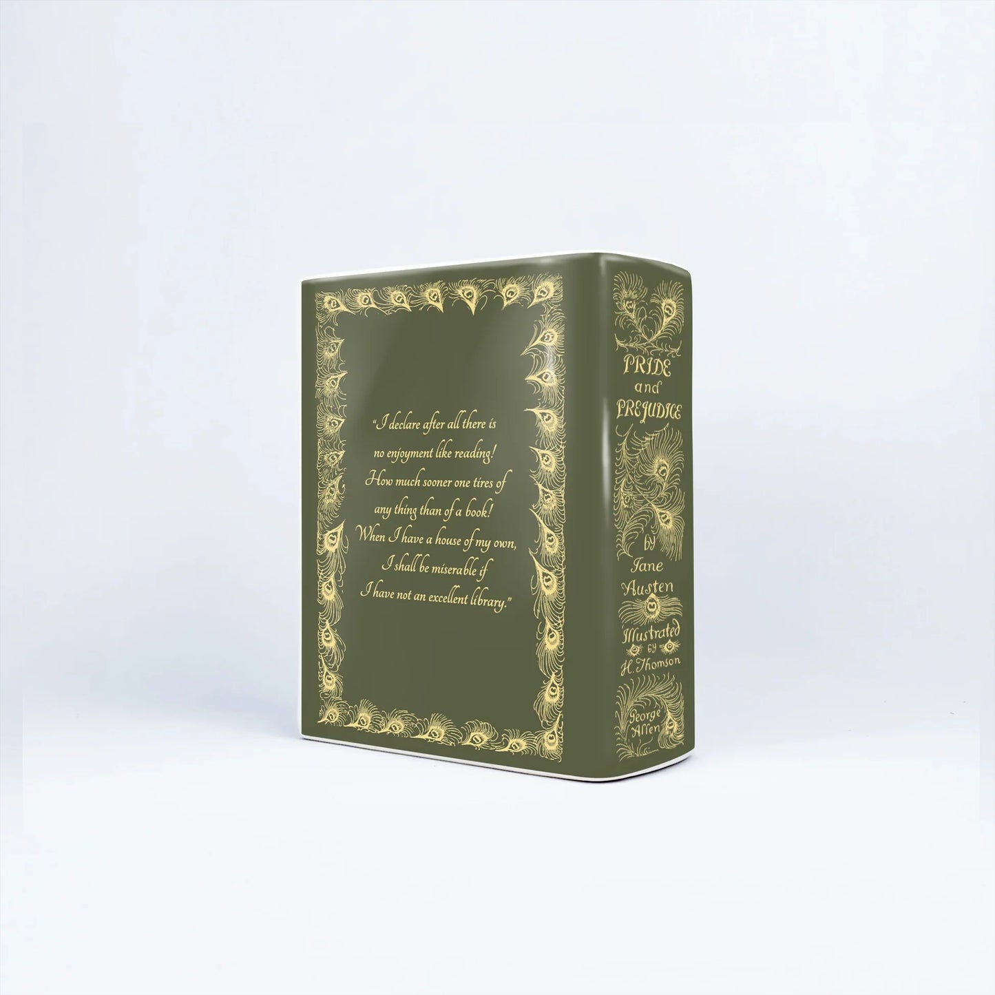 『高慢と偏見』陶磁器花瓶（Ver.1／Ver.2）［送料込］