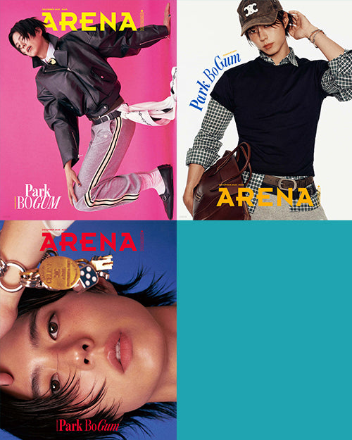 韓国雑誌「ARENA HOMME+ KOREA アリーナオムプラスコリア」2025年12月号【表紙：パク・ボゴム】（和訳付）［送料込］